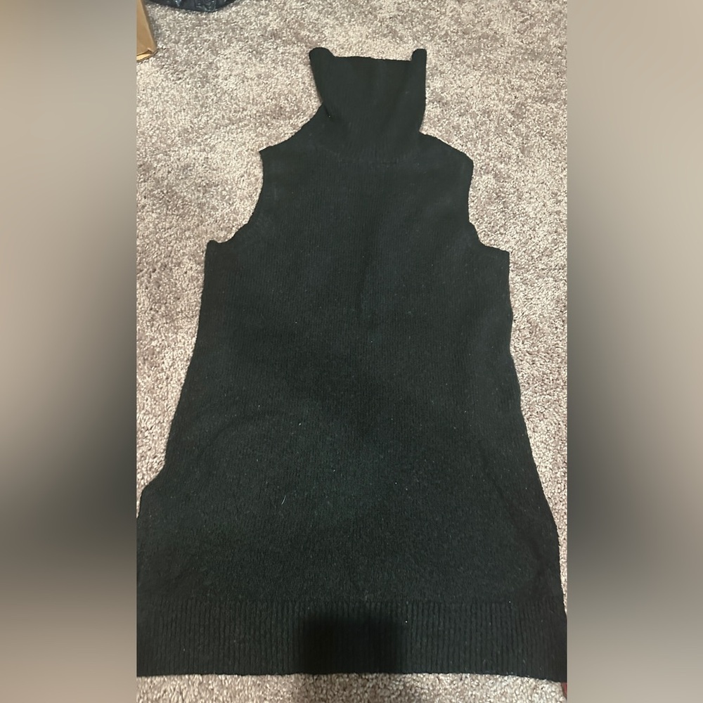 Saks Fifth Avenue Black Knit Top